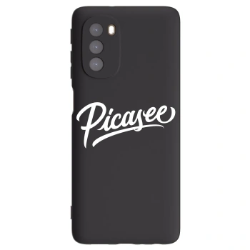 Ovitek za Motorola Moto G51 - Picasee - old logo - white