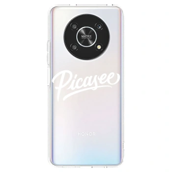 Picasee silikonski prozorni ovitek za Honor Magic4 Lite 5G - Picasee - old logo - white