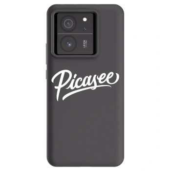 Picasee silikonski črni ovitek za Xiaomi 13T Pro - Picasee - old logo - white