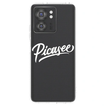 Picasee silikonski prozorni ovitek za Motorola Edge 40 - Picasee - old logo - white