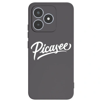 Picasee silikonski črni ovitek za Realme C53 - Picasee - old logo - white