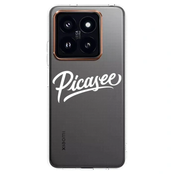 Picasee silikonski prozorni ovitek za Xiaomi 14 Pro - Picasee - old logo - white