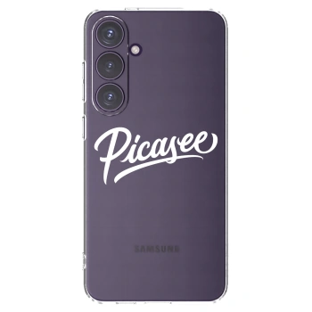 Picasee silikonski prozorni ovitek za Samsung Galaxy S24+ S926B 5G - Picasee - old logo - white