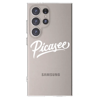 Picasee silikonski prozorni ovitek za Samsung Galaxy S24 Ultra S928B 5G - Picasee - old logo - white
