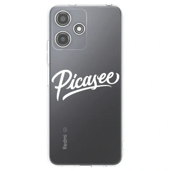 Picasee silikonski prozorni ovitek za Xiaomi Redmi 12 5G - Picasee - old logo - white