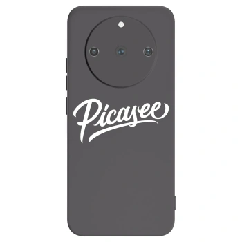 Picasee silikonski črni ovitek za Realme 11 Pro+ - Picasee - old logo - white