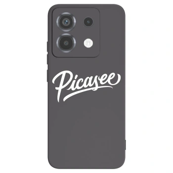 Picasee silikonski črni ovitek za Xiaomi Poco X6 - Picasee - old logo - white