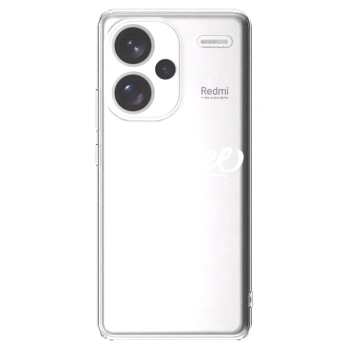 Picasee silikonski prozorni ovitek za Xiaomi Redmi Note 13 Pro+ 5G - Picasee - old logo - white