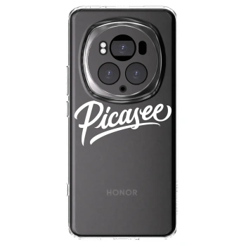 Picasee silikonski prozorni ovitek za Honor Magic6 Pro - Picasee - old logo - white