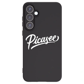 Picasee silikonski črni ovitek za Samsung Galaxy A55 5G A556B - Picasee - old logo - white