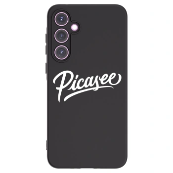 Picasee silikonski črni ovitek za Samsung Galaxy A35 5G A356B - Picasee - old logo - white