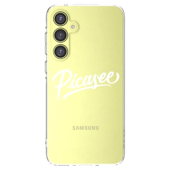 Picasee silikonski prozorni ovitek za Samsung Galaxy A35 5G A356B - Picasee - old logo - white