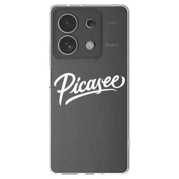 Picasee silikonski prozorni ovitek za Xiaomi Redmi Note 13 4G - Picasee - old logo - white