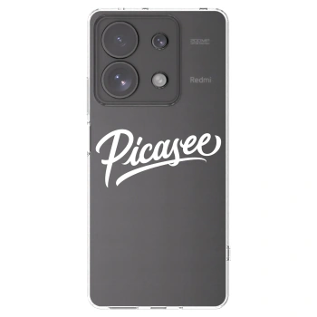 Picasee silikonski prozorni ovitek za Xiaomi Redmi Note 13 Pro 4G - Picasee - old logo - white
