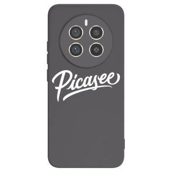 Picasee silikonski črni ovitek za Realme 12 Pro 5G - Picasee - old logo - white