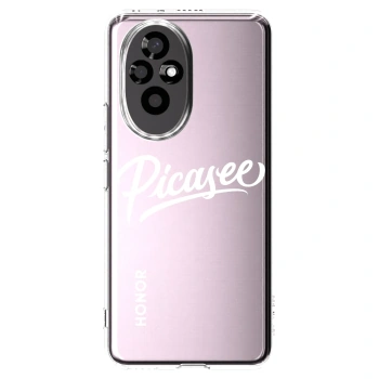 Picasee silikonski prozorni ovitek za Honor 200 5G - Picasee - old logo - white