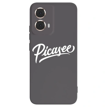 Picasee silikonski črni ovitek za Motorola Moto G85 - Picasee - old logo - white