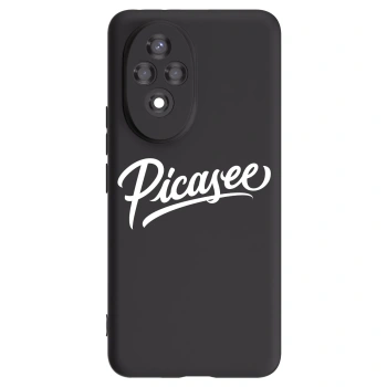 Picasee silikonski črni ovitek za Honor 200 Pro 5G - Picasee - old logo - white