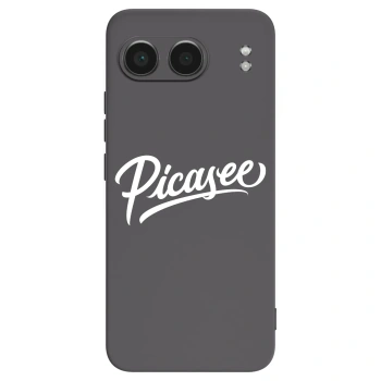Picasee silikonski črni ovitek za OnePlus Nord 4 - Picasee - old logo - white