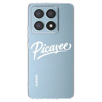 Picasee silikonski prozorni ovitek za Xiaomi 14T Pro - Picasee - old logo - white