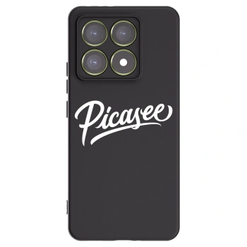 Picasee silikonski črni ovitek za Xiaomi 14T - Picasee - old logo - white