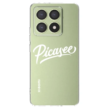Picasee silikonski prozorni ovitek za Xiaomi 14T - Picasee - old logo - white