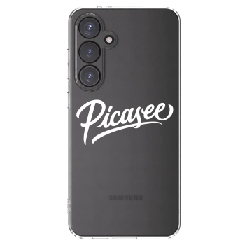 Picasee silikonski prozorni ovitek za Samsung Galaxy S24 FE S721B - Picasee - old logo - white