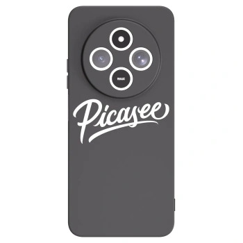 Picasee silikonski črni ovitek za Xiaomi Redmi 14C - Picasee - old logo - white