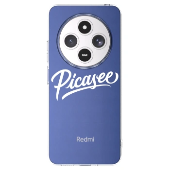 Picasee silikonski prozorni ovitek za Xiaomi Redmi 14C - Picasee - old logo - white