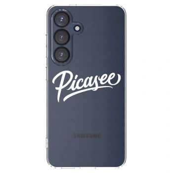 Picasee silikonski prozorni ovitek za Samsung Galaxy S25 5G - Picasee - old logo - white