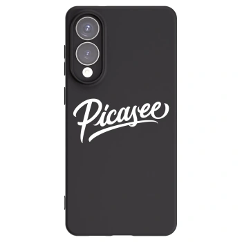 Picasee silikonski črni ovitek za Samsung Galaxy S25 Edge 5G - Picasee - old logo - white