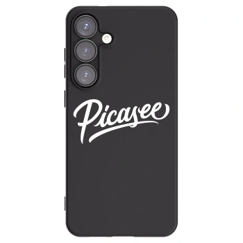 Picasee silikonski črni ovitek za Samsung Galaxy S25+ 5G - Picasee - old logo - white