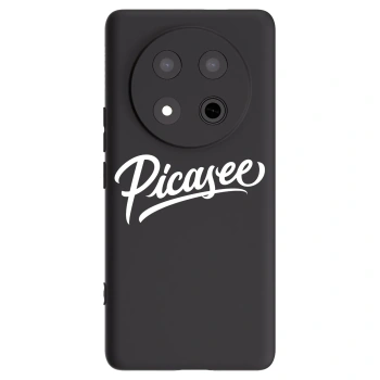 Picasee silikonski črni ovitek za Honor Magic7 Lite 5G - Picasee - old logo - white