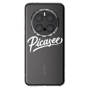 Picasee silikonski prozorni ovitek za Honor Magic7 Pro 5G - Picasee - old logo - white