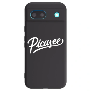 Picasee silikonski črni ovitek za Google Pixel 8 - Picasee - old logo - white
