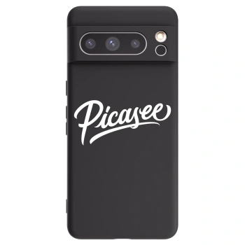 Picasee silikonski črni ovitek za Google Pixel 8 Pro - Picasee - old logo - white