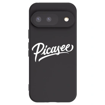 Picasee silikonski črni ovitek za Google Pixel 9 - Picasee - old logo - white