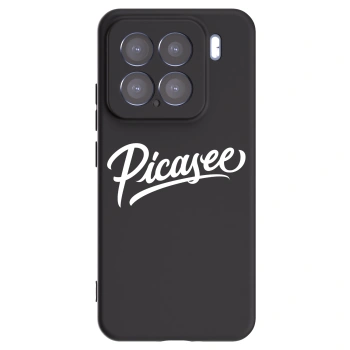 Picasee silikonski črni ovitek za Xiaomi 15 - Picasee - old logo - white