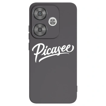 Picasee silikonski črni ovitek za Xiaomi Poco F6 - Picasee - old logo - white