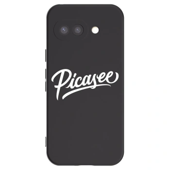 Picasee silikonski črni ovitek za Google Pixel 9a - Picasee - old logo - white