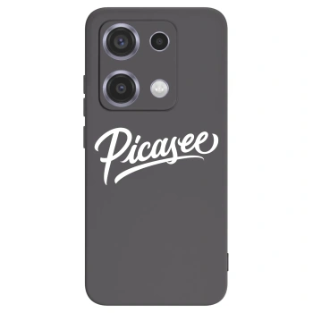 Picasee silikonski črni ovitek za Xiaomi Redmi Note 14S - Picasee - old logo - white