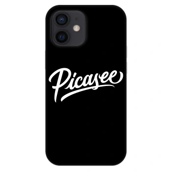 Ovitek za Apple iPhone 12 mini - Picasee - old logo - white