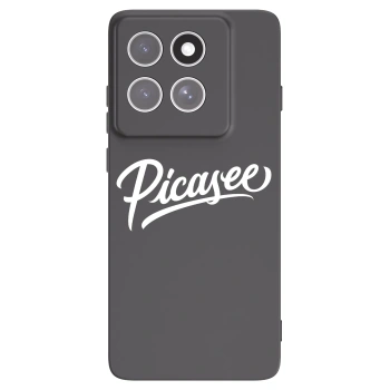 Picasee silikonski črni ovitek za Motorola Edge 60 Pro - Picasee - old logo - white