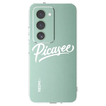 Picasee silikonski prozorni ovitek za Xiaomi Redmi 15 5G - Picasee - old logo - white