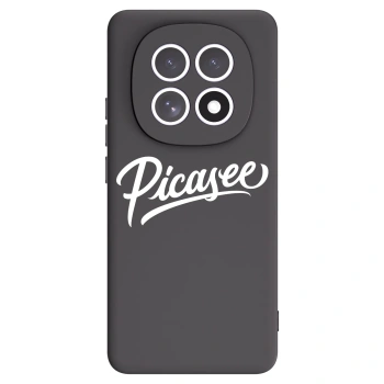 Picasee silikonski črni ovitek za Xiaomi Redmi Note 15 - Picasee - old logo - white