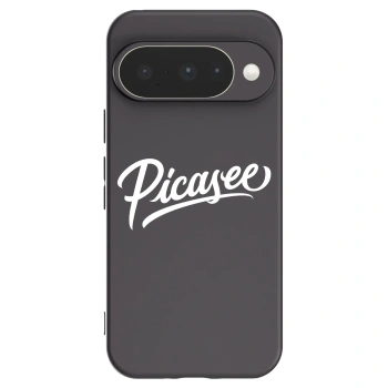 Picasee silikonski črni ovitek za Google Pixel 10 - Picasee - old logo - white