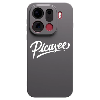 Picasee silikonski črni ovitek za OPPO Find X9 Pro - Picasee - old logo - white