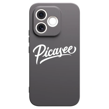 Picasee silikonski črni ovitek za Honor 600 Lite - Picasee - old logo - white