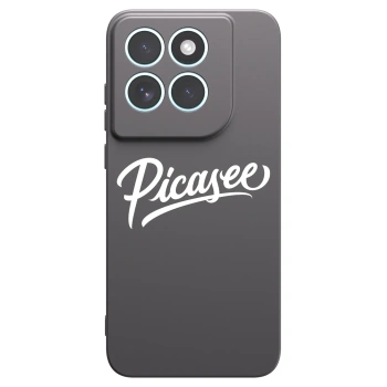 Picasee silikonski črni ovitek za Motorola Edge 70 Fusion - Picasee - old logo - white