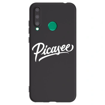 Picasee silikonski črni ovitek za Honor 20 Lite - Picasee - old logo - white